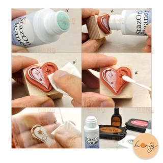 ☑️น้ำยาล้างหมึกแสตมป์ Tsukineko StazOn All-Purpose Stamp Cleaner with Dauber-Top 56ml #SZCL-56 [พร้อมส่งในไทย]