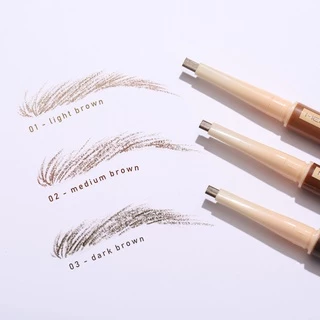 MEILINDA Flat Brow Pencil แฟลท บราว เพนซิล(MC3113)