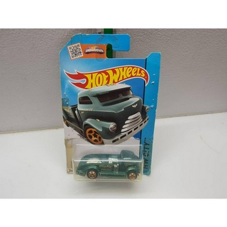 โมเดล รถเหล็ก ของแท้  รถเหล็ก Hotwheels MIG RIG สีเขียว