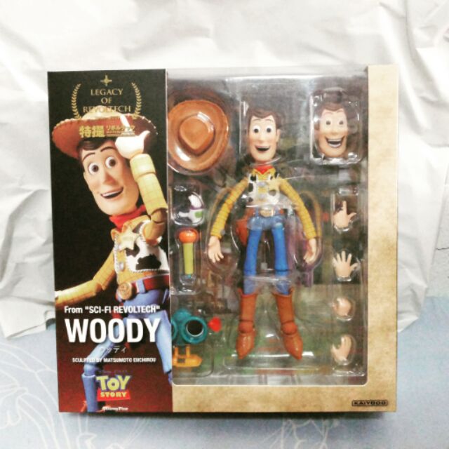 Legacy of Revoltech  WOODY Toy Story ส่งฟรีems