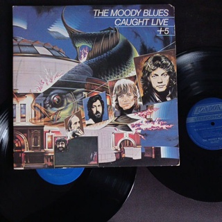 แผ่นเสียง 12 นิ้ว 2 LP บันทึกการแสดงสด ศิลปิน เพลง ร็อค The Moody Blues ทดลองฟังได้ครับ