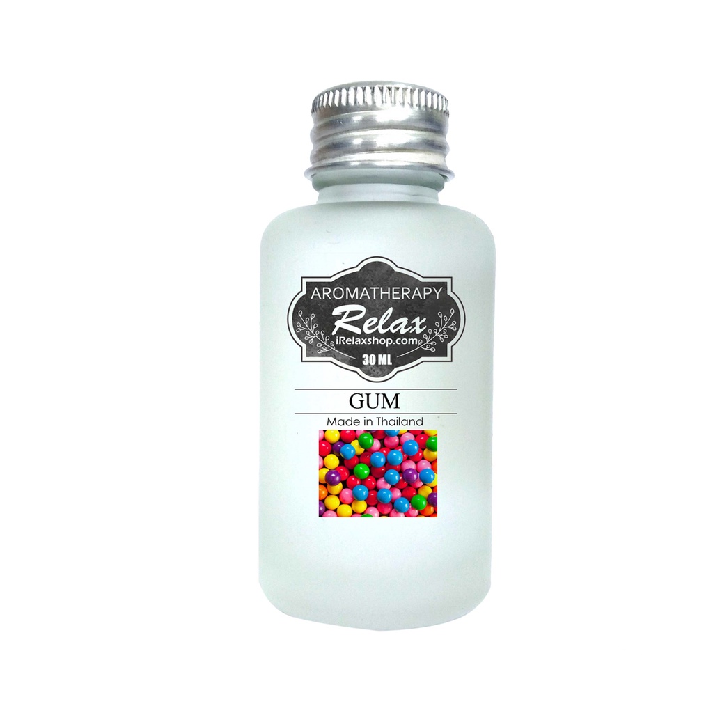 น้ำมันหอมระเหย กลิ่นหมากฝรั่ง gum อโรม่า Aroma Oil สำหรับเครื่องพ่นอโรม่า