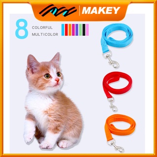 MAKEY สายจูงสัตว์เลี้ยงสำหรับแมว สุนัข กระต่าย สายจูงยาว 1.5 เมตร