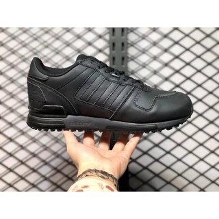 AD Originals ZX 700 Triple Black รองเท้าผ้าใบ S80528 Outlet Sale