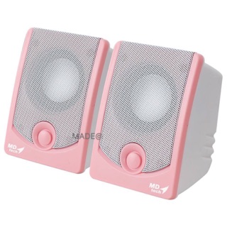 MD Speaker รุ่น SP-18 ProFessional Audio Experience 2.0 Speaker  ดีไซน์รูปแบบทันสมัย สีสันสวยงาม เสียงดีมีคุณภาพ