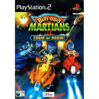 แผ่นเกมส์PS2 Butt-Ugly Martians: Zoom or Doom! (Europe) PS2 แผ่นเพล2 แผ่นplay2