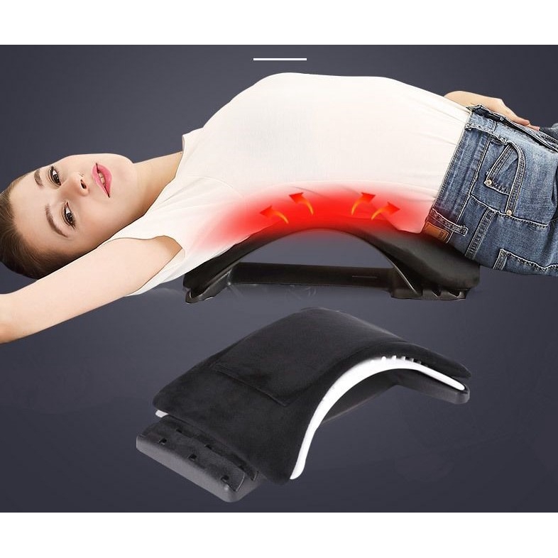 Electric Lumbar Traction Device Waist Back Massager Shopee Thailand