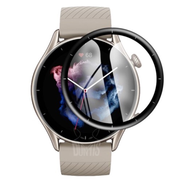 film amazfit gtr3 GTR 3 ฟิล์ม 3d ฟิล์มใส มีสองแบบ เลือกได้ ราคา ถูกที่สุด ดีลบีเคเค แกลเลอรีภาพที่ 3