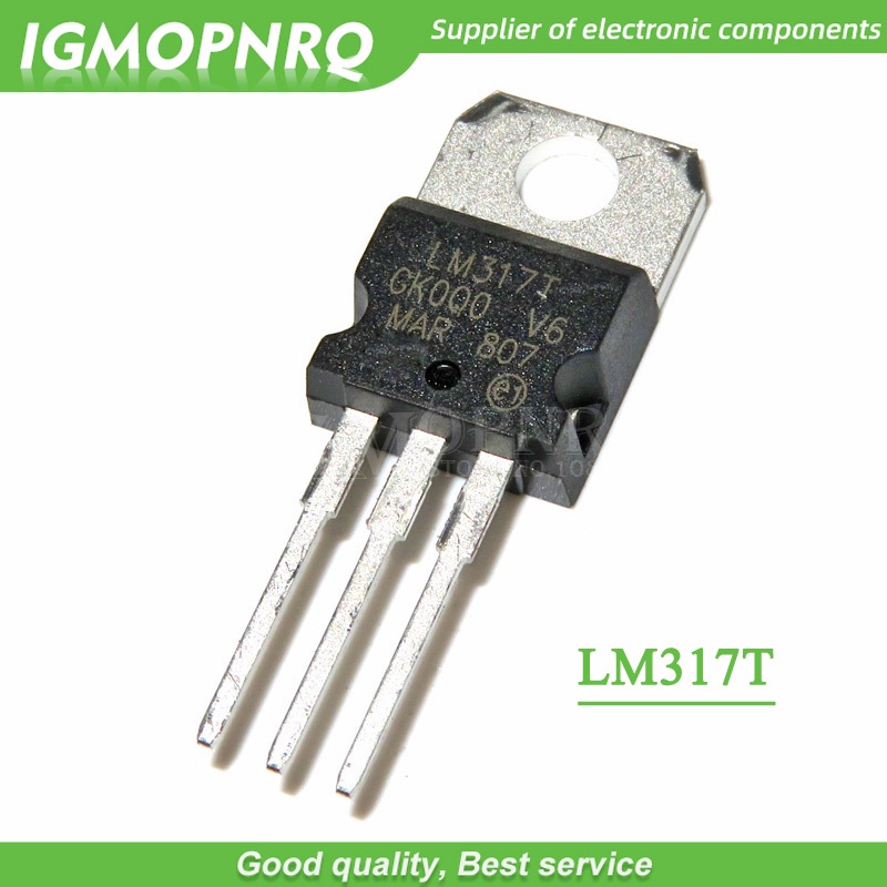 10PCS LM317T TO-220 LM317 LM350 LM337 LM338 LM337T LM338T LM350T ส่วนประกอบอิเล็กทรอนิกส์