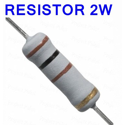 รีซิสเตอร์ R 2w 2Watt 27K 27Kilo Ohm 27 กิโล 27kohm เทอร์ไลซ์ 2 วัตต์ 5% 27k