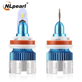 NLpearl 2x Mi2 8000LM H11 Led H4 H7 Led H11 H8 HB3 ไฟ Led ไฟตัดหมอก 6000K สําหรับติดด้านหน้ารถยนต์