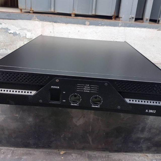 กล่องแอมป์เปล่า แท่นแอมป์เปล่า รุ่น S-2012 ขนาดความสูง 3.5-4.2 นิ้ว เครื่องเสียง เครื่องขยายเสียง - รูปที่ 2