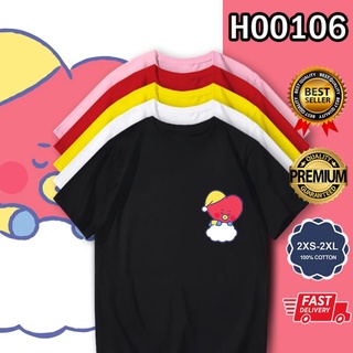 เสื้อคนอ้วน - 🌈หุ้นท้องถิ่นH00106นอนBTSทาทาเมฆน่ารักKPOPเกาหลีสไตล์โรงงานแฟชั่นTSHIRTฤดูร้อนหลวมขน