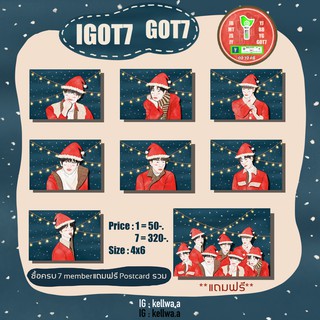 artkellwa  set. Fanart Chrismas Got7 2021