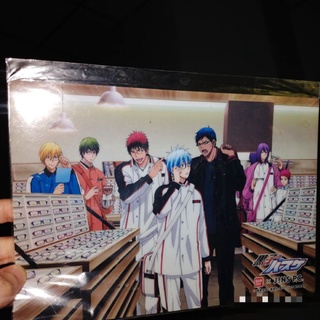 JAPAN KUROKO NO BASKET ANIME POSTER A4 FOLDER แฟ้ม เอสี่ โปสเตอร์ แผ่นแข็ง อนิเมะ คุโรโกะ โน บาสเกต รูป พลาสติก