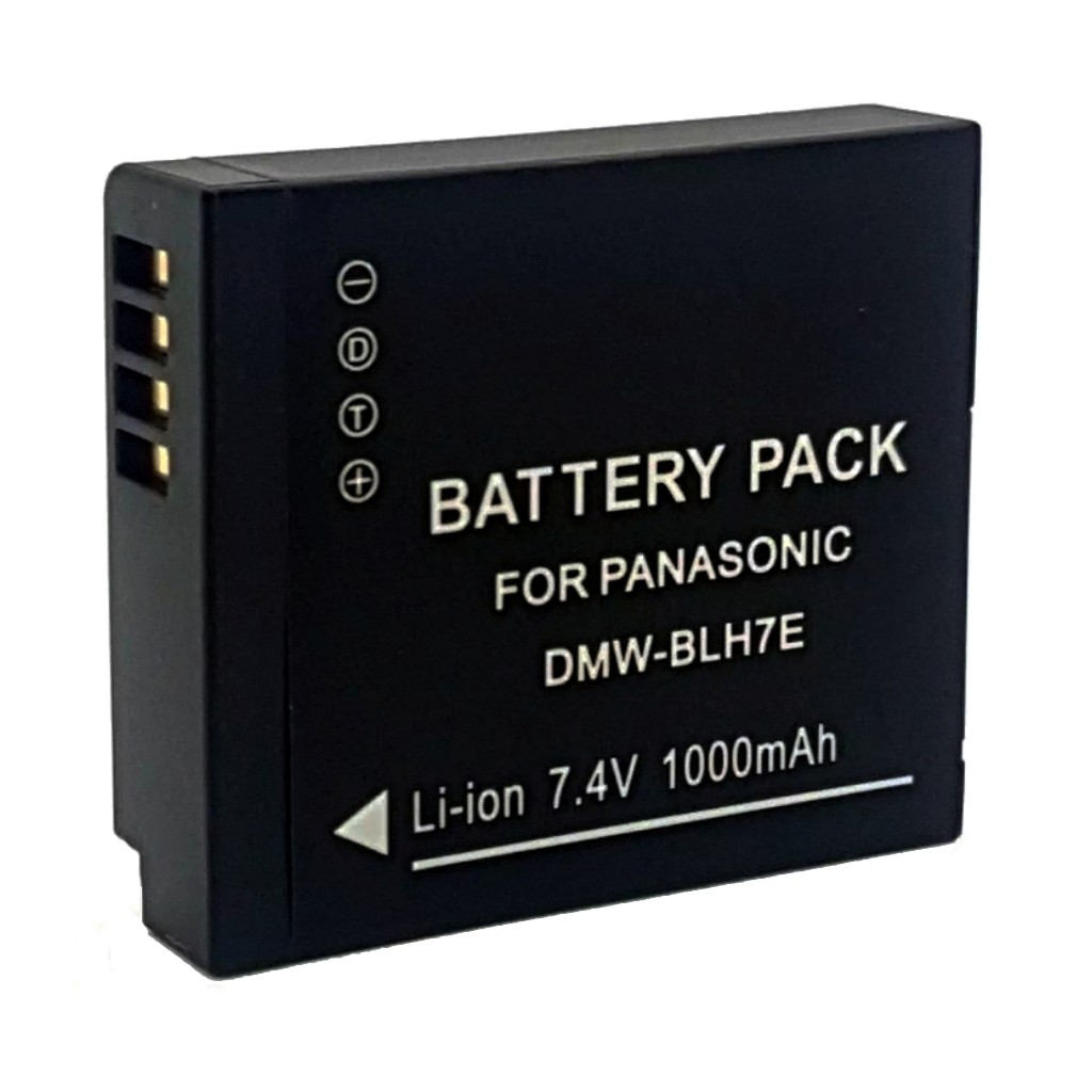 แบตเตอรี่กล้อง รุ่น DMW-BLH7 / BLH7E Replacement Battery for Panasonic Lumix DMC-GM1 GM1K GF7"