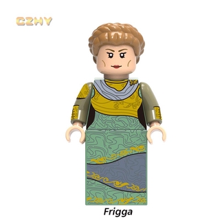 Marvel Frigga Mini Figure Thor Loki Odin Asgard God Laufeyson Frost giants Building Blocks Toys