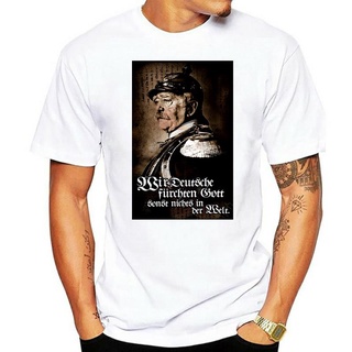 เสื้อยืดผ้าฝ้ายพิมพ์ลายขายดี เสื้อยืด ผ้าฝ้าย 100% พิมพ์ลาย Bismarck Politiker Staat Kaiserreich Gloria Fun Motiv Kult แ