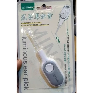 **พร้อมส่ง**ไม้แคะหูซิลิโคน+ไฟLEDส่องสว่างในตัว นิ่มนุ่มนวล ดีไซน์รูปแบบทันสมัยสไตล์ญี่ปุ่น ปลายหัวซิลิโคน แคะหูเพ
