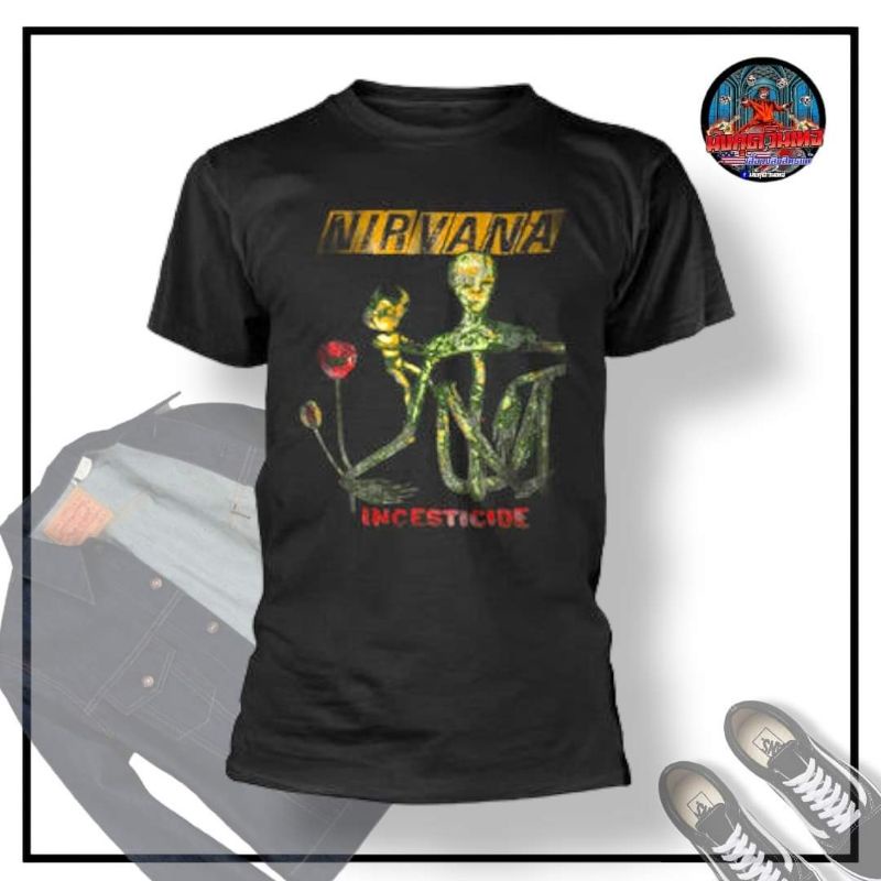 เสื้อวง "Nirvana" มือ 1 ลิขสิทธิ์แท้