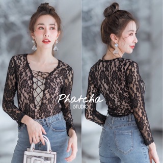 BODYSUIT LACE FABRIC บอดี้สูทผ้าลูกไม้