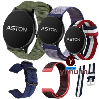 สาย AstonSmartwatch fit สาย For Aston Smartwatch fit สายนาฬิก Aston fit Smartwatch อุปกรณ์เสริมส strap nylon