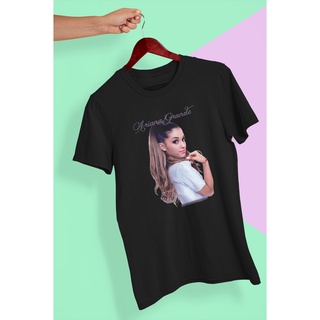 tshirtเสื้อยืดคอกลมฤดูร้อนเสื้อยืด ลาย Ariana Grande Songs สีดํา สําหรับผู้ชาย ผู้หญิง 2A539Sto4XL