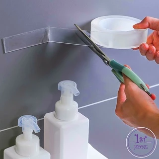 กาวสองหน้า ทำความสะอาดและนำมาใช้ใหม่ได้ มี 2 ขนาดให้ เลือก เทปกาว Double Side Adhesive Tape