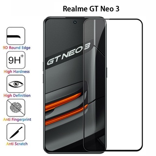 ฟิล์มกระจกนิรภัยกันรอยหน้าจอ HD 3D 9H กันกระแทก สําหรับ Realme GT Neo 3 2 Pro Master Edition Explorer5G