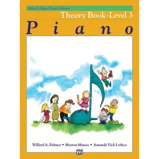 หนังสือเรียนเปียโน Alfred's Basic Piano Library: Theory Book