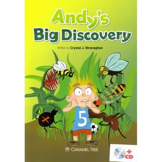 DKTODAY หนังสือ CARAMEL TREE 5:ANDYS BIG DISCOVERY(STORY+CD)