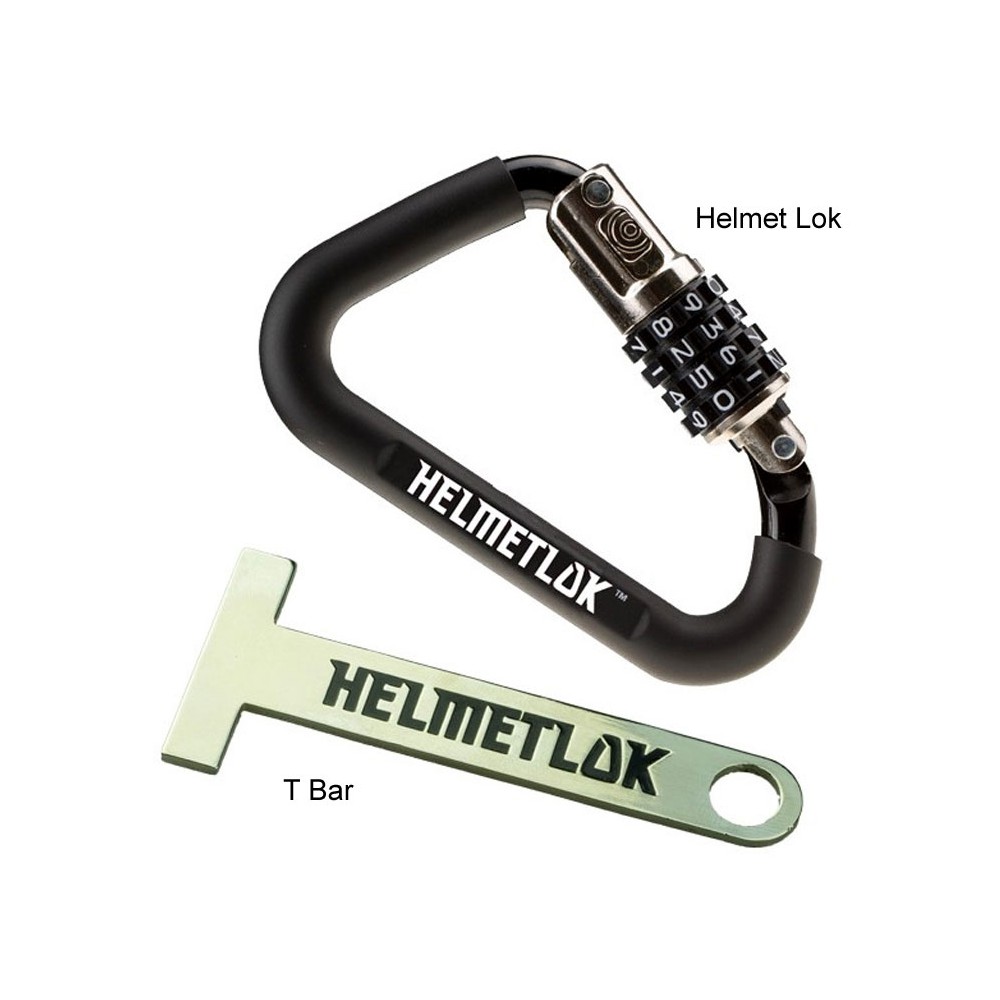ส่งฟรี ที่ล็อคหมวกกันน็อค Helmetlok with T-Bar ใช้ได้กับหมวกทุกใบ ของแท้ จาก ออสเตรเลีย