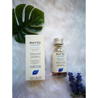 พร้อมส่ง 120 Caps Phytophanere Phyto Paris วิตามินบำรุงผม ของแท้นำเข้าจากฝรั่งเศส Phyto Phanere