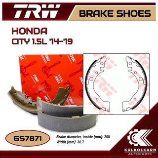 ก้ามเบรคหลัง TRW สำหรับ HONDA CITY 1.5L 14-19 (GS7871)