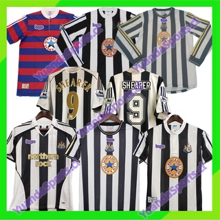 เสื้อกีฬาแขนสั้น ลายทีม Newcastle 05 06 95 97 99 Newcastle SHEARER S-XXL สไตล์เรโทร