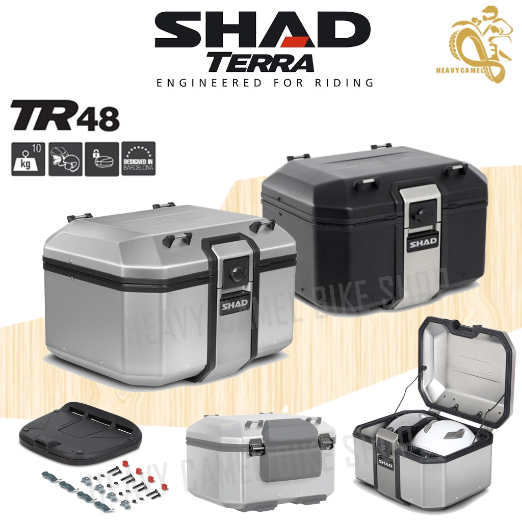 ปี๊บอลูมีเนียม SHAD TERRA TR48 ขนาด 48 ลิตร สีเงิน สีดำ - phetcbn ...