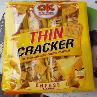 OK THIN CRACKER แครกเกอร์ รสชีส 256 G