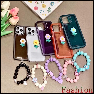 flowers and bracelets case for iPhone11 ช้สำหรับ เคสไอโฟน เคสไอโฟน 14promax xr 7 8 plus เคสi11 promax caseiPhone12 casei11 เคสiPhone14promax เคสไอโฟน13 max เคสไอโฟน xr เคสไอโฟน7พลัส soft cases