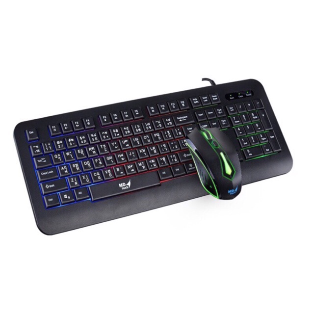 KEYBOARD + MOUSE  MD-TECH GAMING K5 + M50