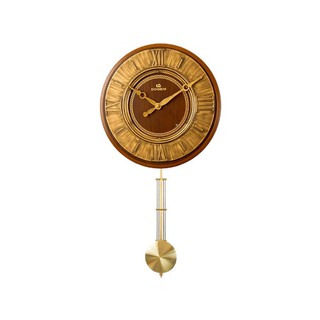 clock WALL CLOCK WOOD DARK BROWN DODENI Home decoration Home &amp; Furniture นาฬิกา นาฬิกาแขวนไม้ DOGENI WCW001DB 12X22 นิ้ว