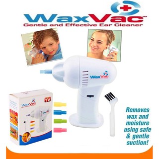 เครื่องทำความสะอาดหู ยี่ห้อ WaxVac  แพคเกจกล่อง