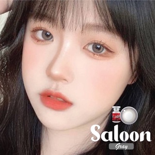 ✨ Saloon gray (Lovely lens) ขนาดมินิ Mini ✔️เลนส์จดทะเบียนเป็นเครื่องมือทางแพทย์ 🇰🇷เลนส์เกาหลีนำเข้าถูกต้อง🇰🇷