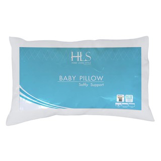 หมอน HLS BABY SOFT 12x20 นิ้ว DOWN ALTERNATIVE PILLOW HOME LIVING STYLE BABY SOFT 12x20” WHITE