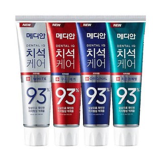 ยาสีฟันเกาหลี MEDIAN DENTAL IQ Tartar Care toothpaste 93% 120 g ขจัดคราบหินปูนฟอกฟันขาว