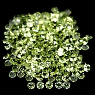 พลอยเพอริดอท (Peridot) ไซด์ 1.7 มม.ขั้นต่ำ 1 กะรัต (15347)