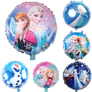 ลูกโป่งฟอยล์ Frozen mylar ขนาด 18 นิ้ว สําหรับตกแต่งปาร์ตี้วันเกิด