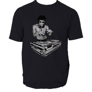 เสื้อยืดลายกราฟฟิก dj buce lee by tony stark