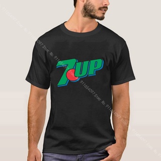 เป๊ปซี่คลาสสิก 7Up โลโก้ผู้ชายย้อนยุคเสื้อยืด Rc!