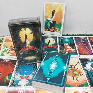 ไพ่ทาโรต์ Tarot of The Divine ภาพวาดลายเส้นแนวแฟนตาซี กลิ่นอายเอเซีย น่ารัก