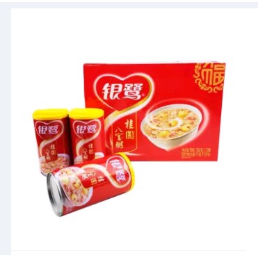 C14โจ๊กเมล็ดธัญญาพืช พร้อมทาน银鹭八宝粥ขนาด360g รูปที่ 2
